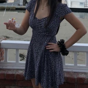 Urban Outfitters purple floral dress, size small, worn once